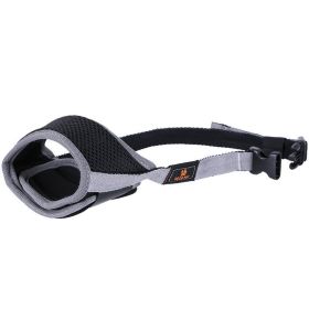 Mouth Cover To Prevent Eating Indiscriminately Large Labrador Dog (Option: Grey-L)